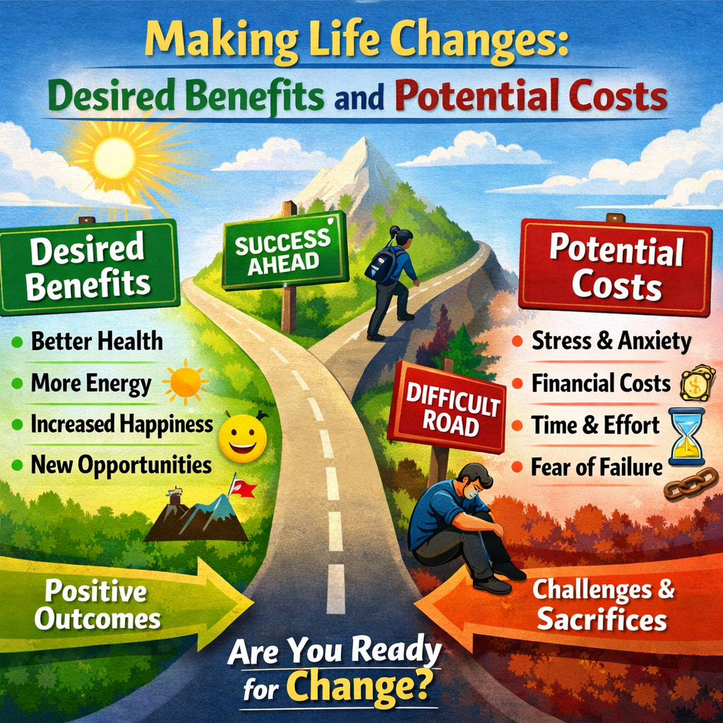 Making Life Changes: Desired Benefits and Potential Costs