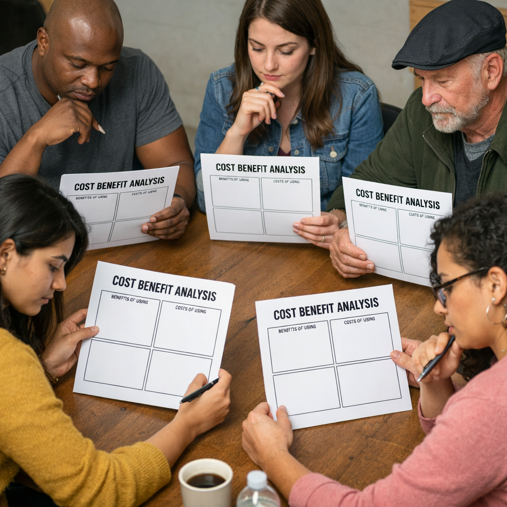 Cost-Benefit Analysis: getting to the complete price we pay for addictive behaviors.